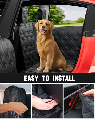 Dog Car Seat Cover for Back Seat Compatible with 2020