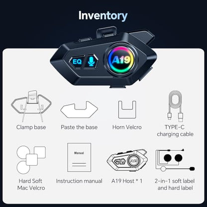 Motorcycle Helmet Bluetooth Headset