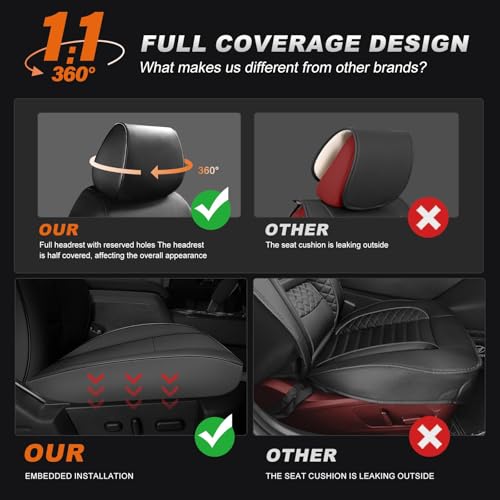 Front Seat Covers for Ford F150 XL XLT
