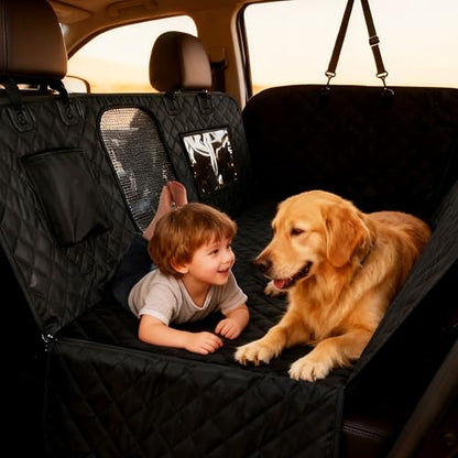 Dog Car Seat Cover for Back Seat