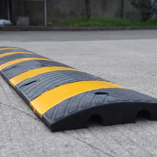2 Pack 6FT Speed Bumps with 8 Bolts (2 Count)