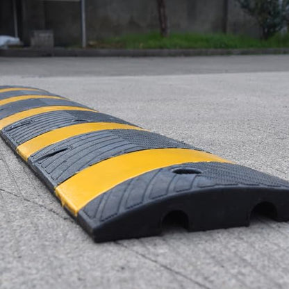 2 Pack 6FT Speed Bumps with 8 Bolts (2 Count)