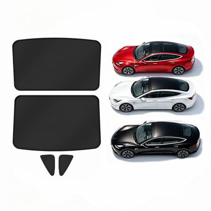 Black Sunshade Roof Sunroof Cover Waterproof Sunshade