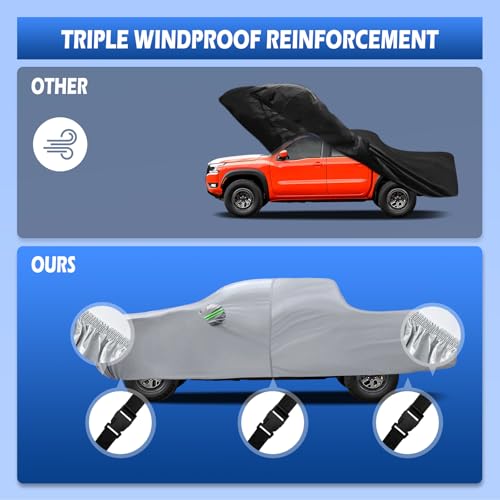 Truck Cover Waterproof All Weather Fit for Nissan Frontier Short Bed