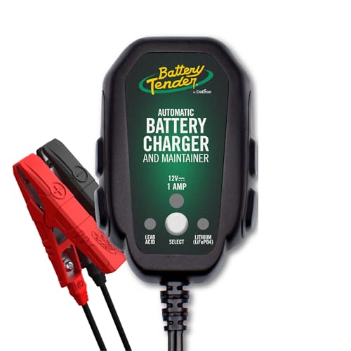 Junior 12V 800mA Battery Charger and Maintainer for Lead Acid and Lithium Batteries