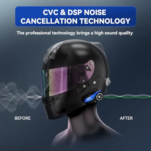 G2P Motorcycle Helmet Bluetooth Headset (2 Count)