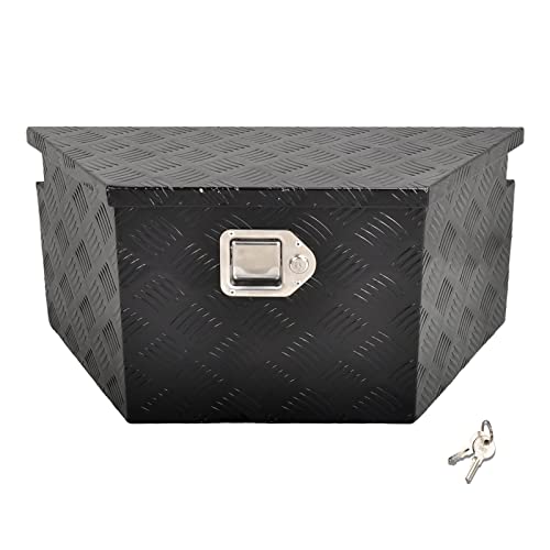 26 Inch Aluminum Trailer Tongue Tool Box 5 Bar Tread Wide Utility