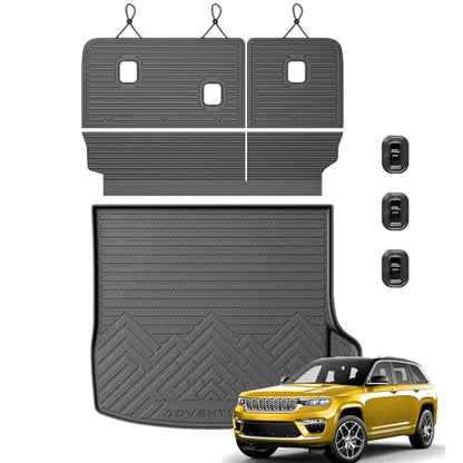 Cargo Trunk Liner for Jeep Grand Cherokee 5 Seats 2022 (4 Count)