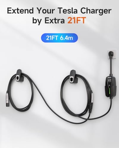 EV Charger Extension Cable for Tesla