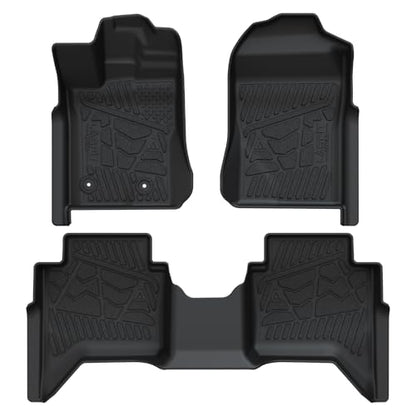 Floor Mats for Ford Ranger 2026 2025 2024 SuperCrew Carpet Floor