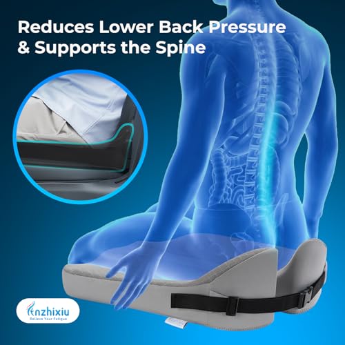Elevated Car Seat Cushion for Improved View