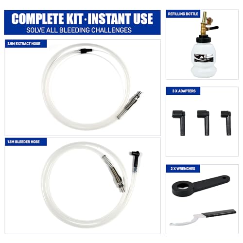 4L Vacuum Brake Bleeder Kit One Person