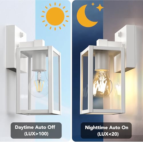 Dusk to Dawn Outdoor Light Fixtures (2 Count)