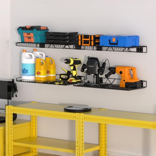 Garage Wall Shelving (4 Count)