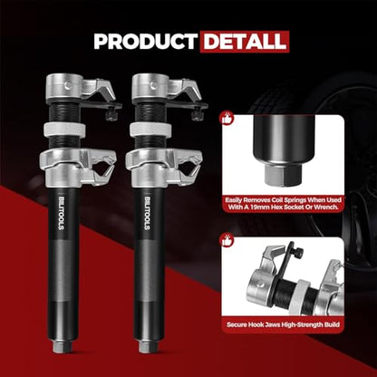 2 Piece Coil Spring Compressor Tool
