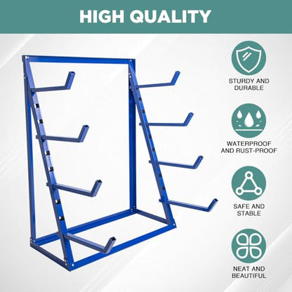 4 Tier Steel Horizontal Storage Rack