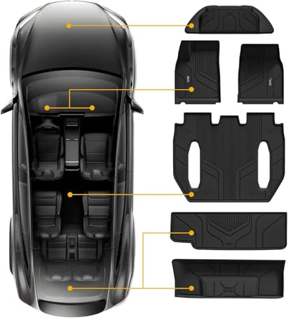 Cargo Liner Fit for Tesla Model X 6 Seats 2022