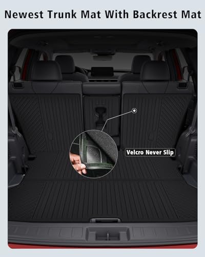Floor Mats & Cargo Mat & Backrest Mat for Nissan Rogue PHEV 2026 7