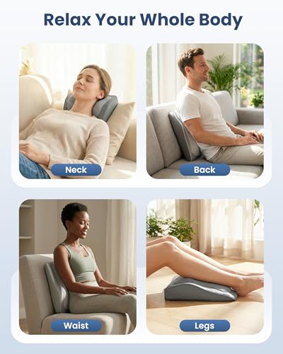 Lumbar Support Cushion with Kneading Massage