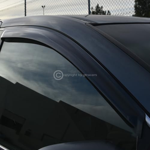 4pcs Front Rear Window Deflector Sun