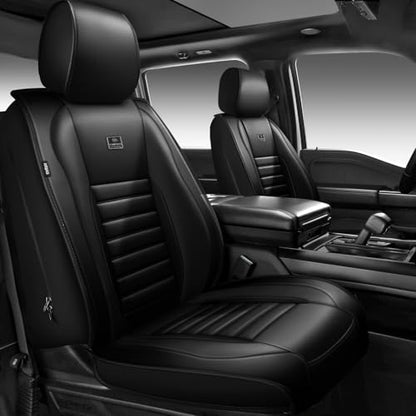 Nappa Leather Car Seat Covers Full Set