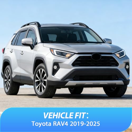 in Channel Rain Guards for Toyota RAV4 2019 (4 Count)