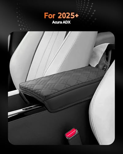 for 2025 2026 Acura ADX Center Console Cover Armrest Box Cover for ADX Accessories Console Arm Rest Protector Thickened