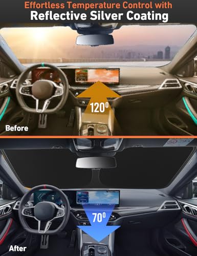 Windshield Sunshade Compatible for Ford Escape 2020