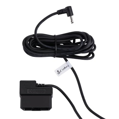 OBDII to Barrel Connector Power Cord Radar Detectors (9.8 Foot)