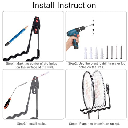 Tennis Racket Storage Hanger (2 Count)
