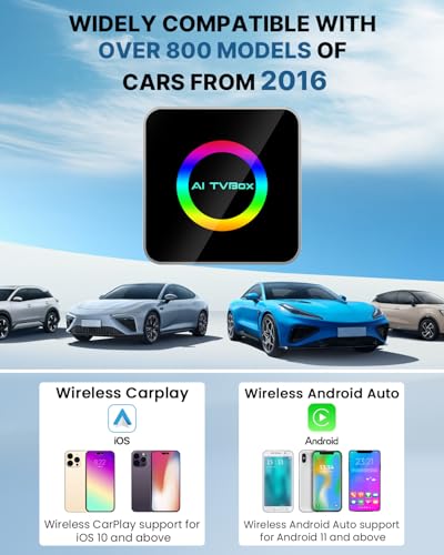 Wireless CarPlay & Android Auto Adapter 2025