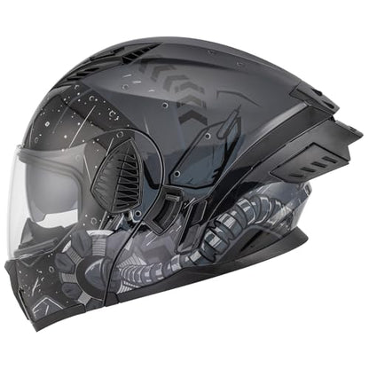 Modular Motorcycle Helmets Full Face Flip up Street Bike Motorcycle Helmet for Unisex Adult Model