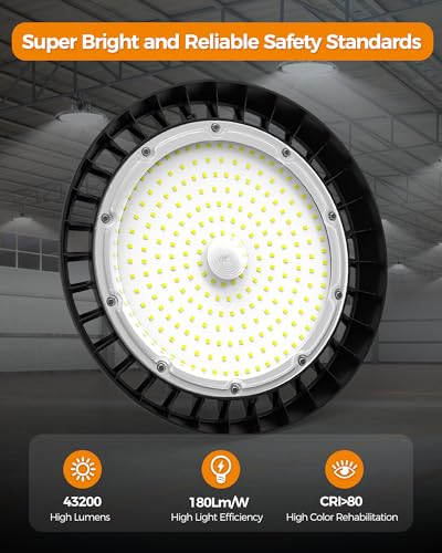 240W UFO LED High Bay Light 24 Pack (24 Count)