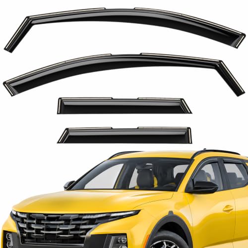 Extra Durable Window Deflectors in (4 Count)