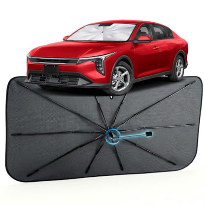 Car Windshield Sun Shade Umbrella for Kia K4 2024