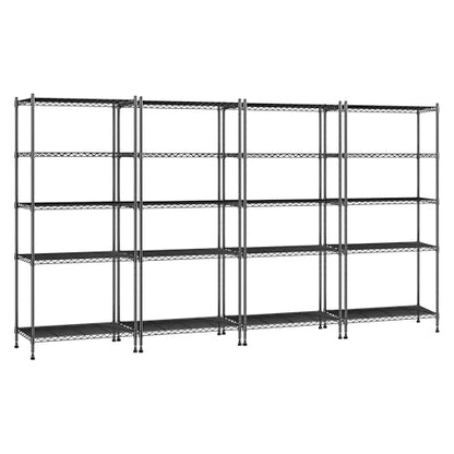 5 Tier Shelf 1010LBS Storage Shelves Tool