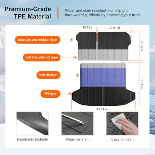 Fuel&Hybrid Cargo Mat Compatible with 2023