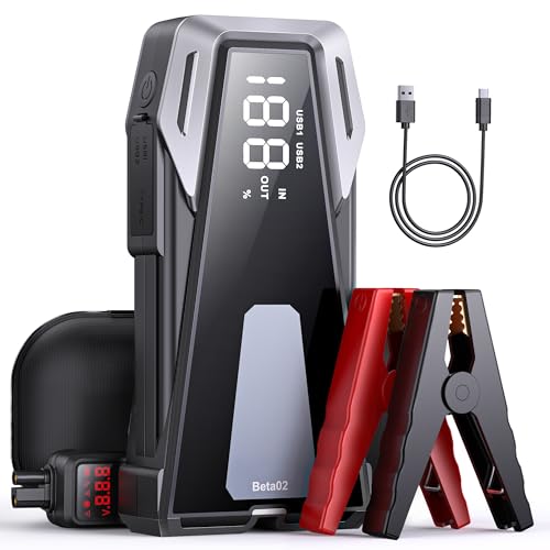 Portable Car Battery Jump Starter 6000A 21800mAh