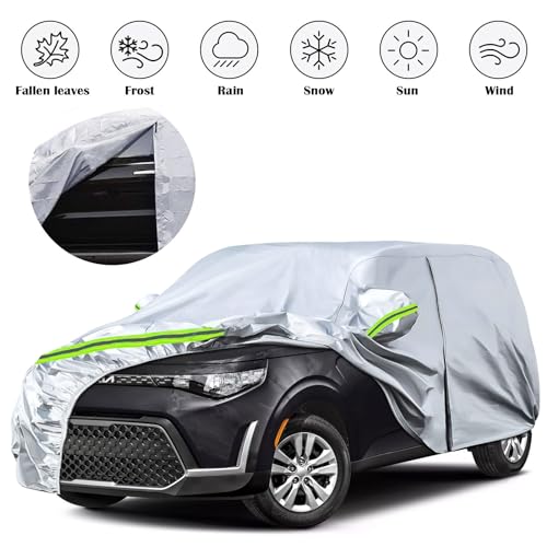 6 Layers Silver Waterproof Car Covers Replace for 2009