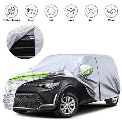 6 Layers Silver Waterproof Car Covers Replace for 2009
