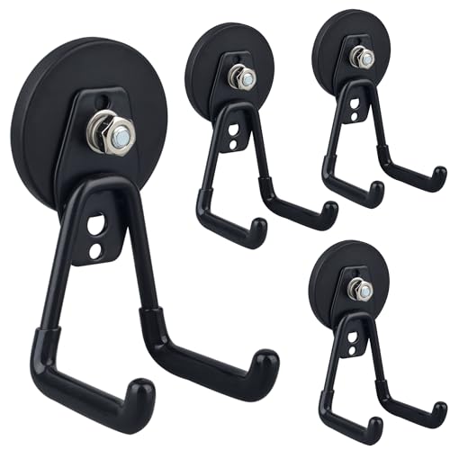 Heavy Duty Magnetic Garage Hooks (2 Count)