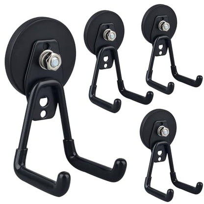 Heavy Duty Magnetic Garage Hooks (2 Count)