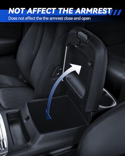 Armrest Cover for Kia Carnival 2026 2025 2024 2023 2022 Accessories Center Console Middle Lid Pad Protector for Car Elbow Rest
