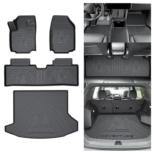 for Chevy Equinox Floor Mats 2025 2026 All Weather Floor Liners Cargo Liner for Chevrolet Equinox