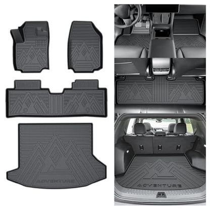 for Chevy Equinox Floor Mats 2025 2026 All Weather Floor Liners Cargo Liner for Chevrolet Equinox