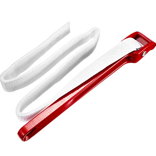 12 Inch Strap Wrench Adjustable Pipe Nylon Plumbing Strap Wrench Oil Filter Jar Opener Handle Belt Anti
