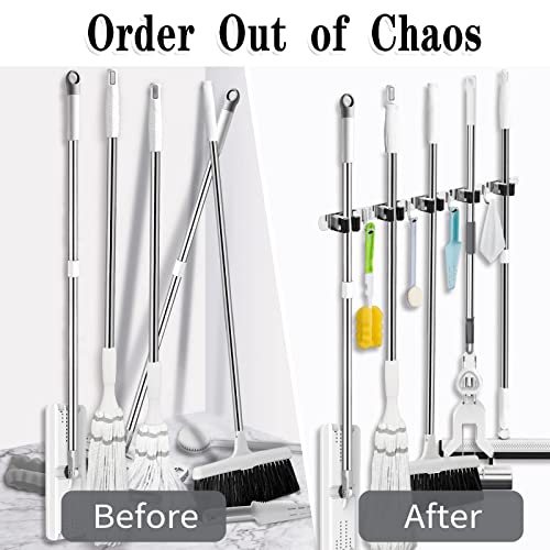 Broom Holder Wall Mount