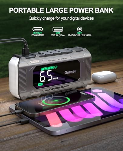 Car Battery Charger Jump Starter