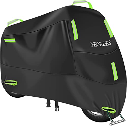 Motorcycle Cover Waterproof Outdoor for 108" Touring Cruiser