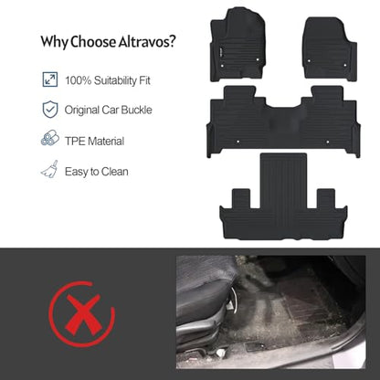 Floor Mats for 2024 2025 2026 Chevy Traverse & 2025